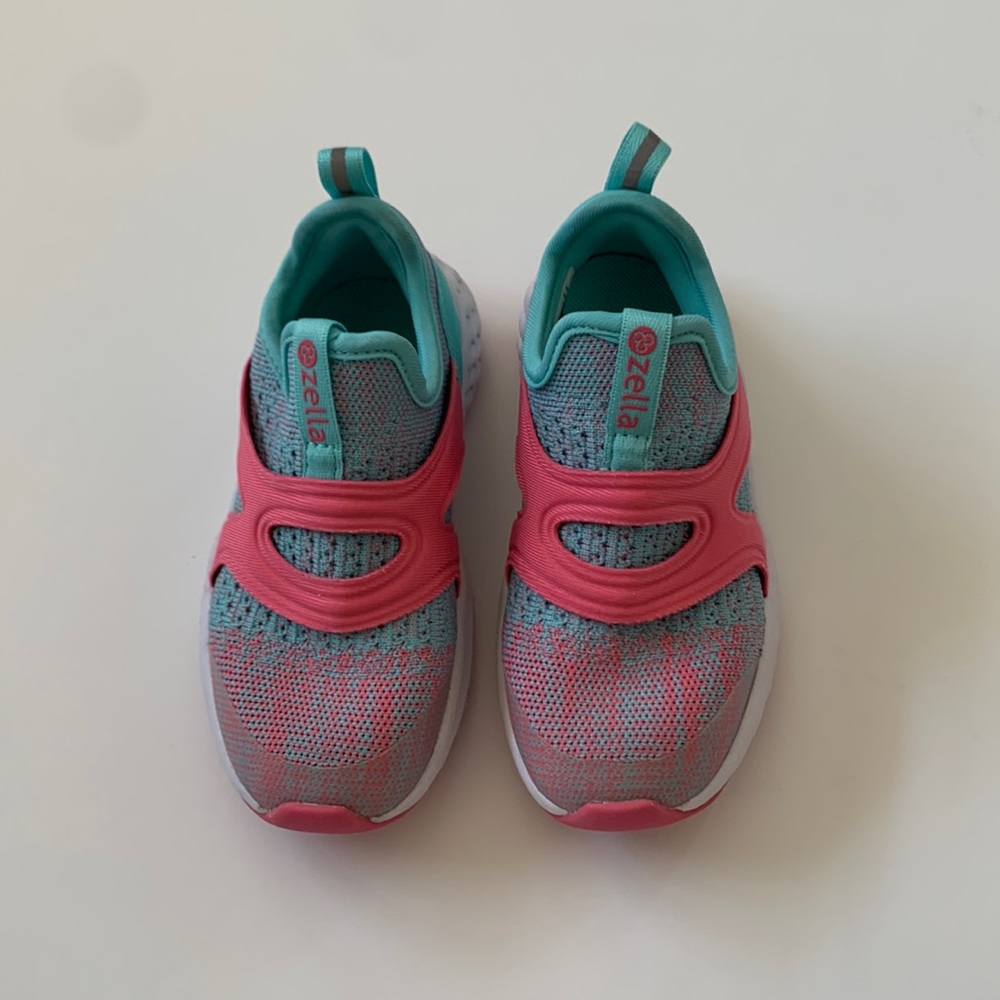 Zella Aqua/Pink Ortholite Sneakers 9M VVGUC